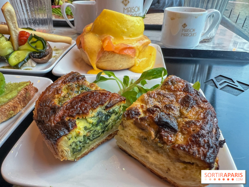 Brunch de la Maison Marques à Asnières sur Seine - Quiches
