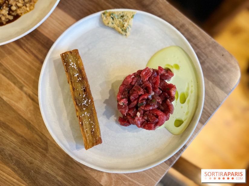 Pagaille - Crudo de bœuf, millefeuilles pommes de terre