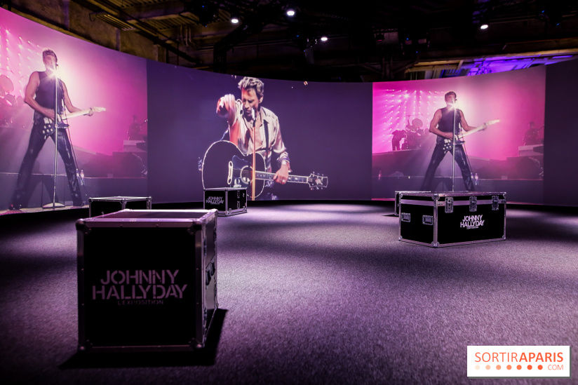 Johnny Hallyday, nos photos de l'expo à Paris
