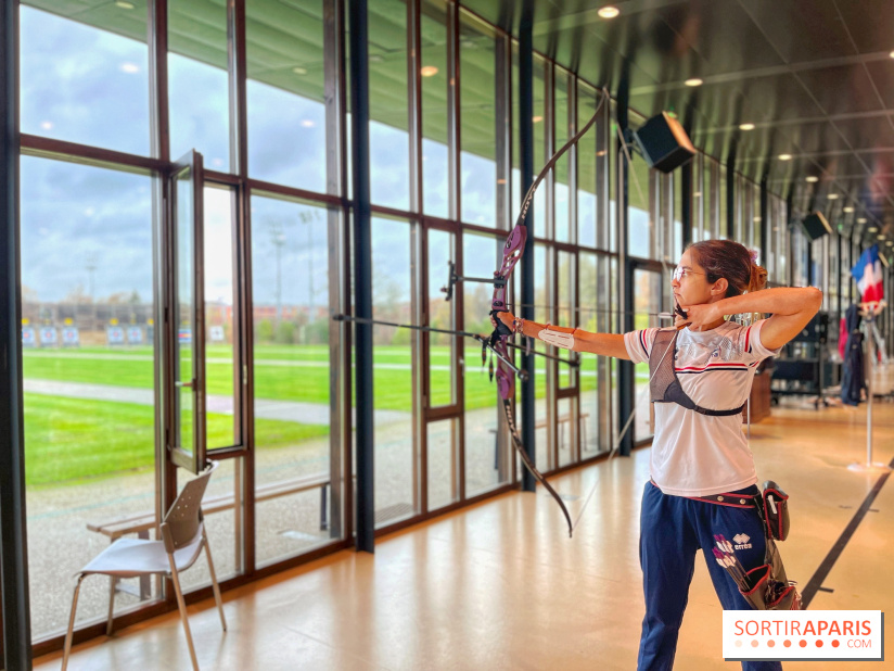 Audrey - tir à l'arc