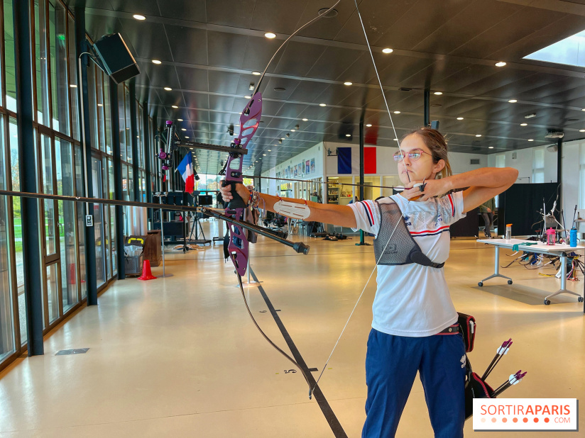 Audrey - tir à l'arc