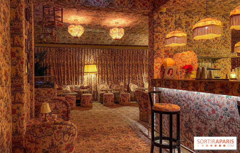 Le Marta, le bar-boudoir logé dans l'hôtel du Fouquet's