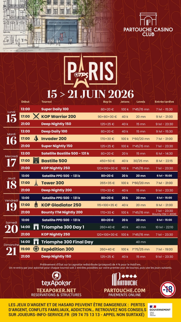 Partouche Casino Club : le nouveau temple du jeu vient d'ouvrir ses portes, au cœur de Paris
