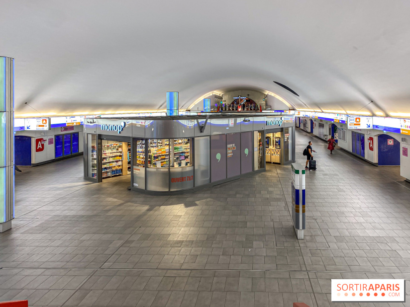 Visuels métro - métro RER Auber