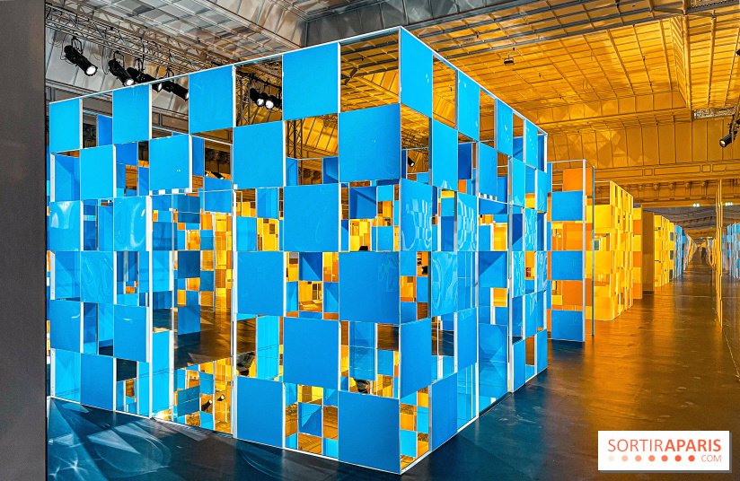 Aux Beaux Carrés, l'exposition de Daniel Buren au Bon Marché Rive Gauche  - image00002