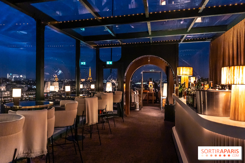 Céleste, le bar éphémère du Cheval Blanc Paris en plein ciel de Paris -  A7C2129