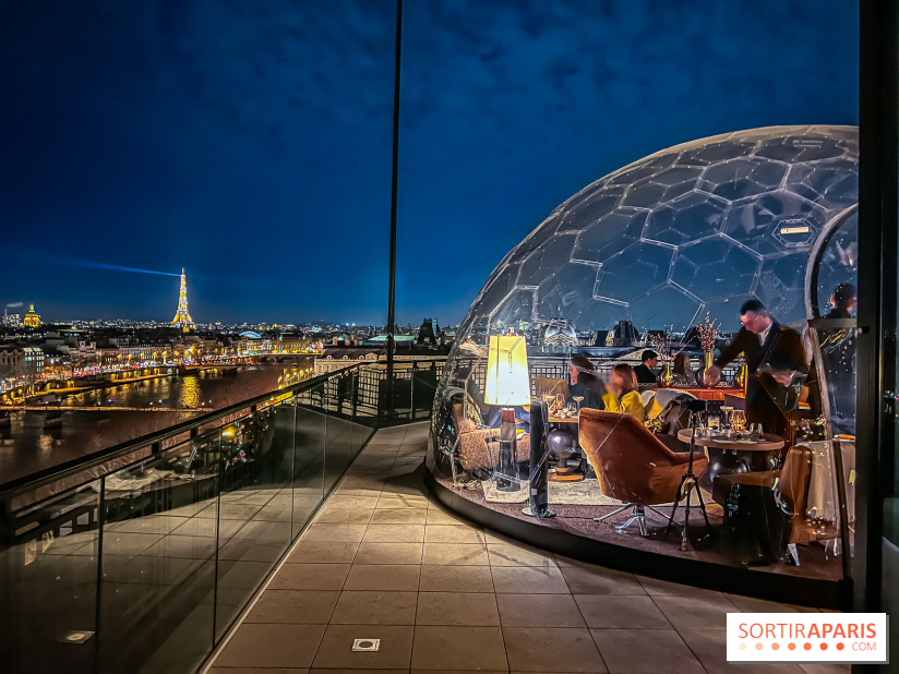 Céleste, le bar éphémère du Cheval Blanc Paris en plein ciel de Paris - IMG 6044
