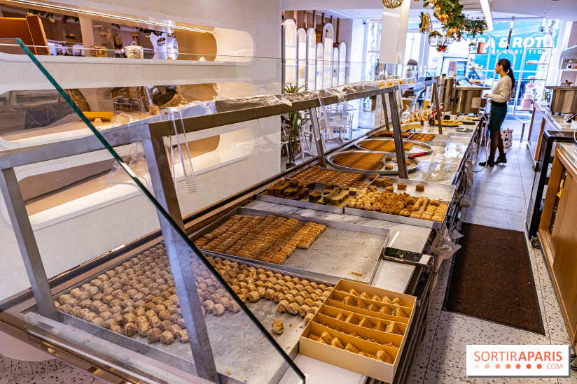 Maison Sibon Paris, la pâtisserie libanaise à la fois salon de thé et glacier