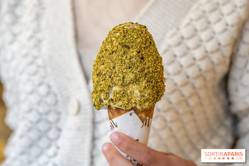 Maison Sibon Paris, la pâtisserie libanaise à la fois salon de thé et glacier -  glace