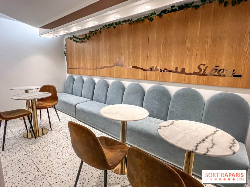 Maison Sibon Paris, la pâtisserie libanaise à la fois salon de thé et glacier - salon de thé