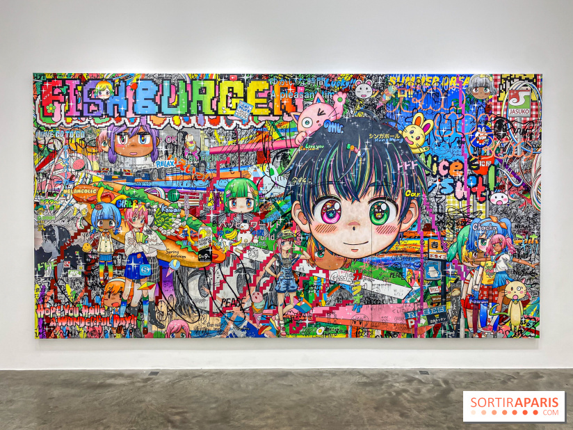 Exposition de Mr. à la Galerie Perrotin - IMG 3963