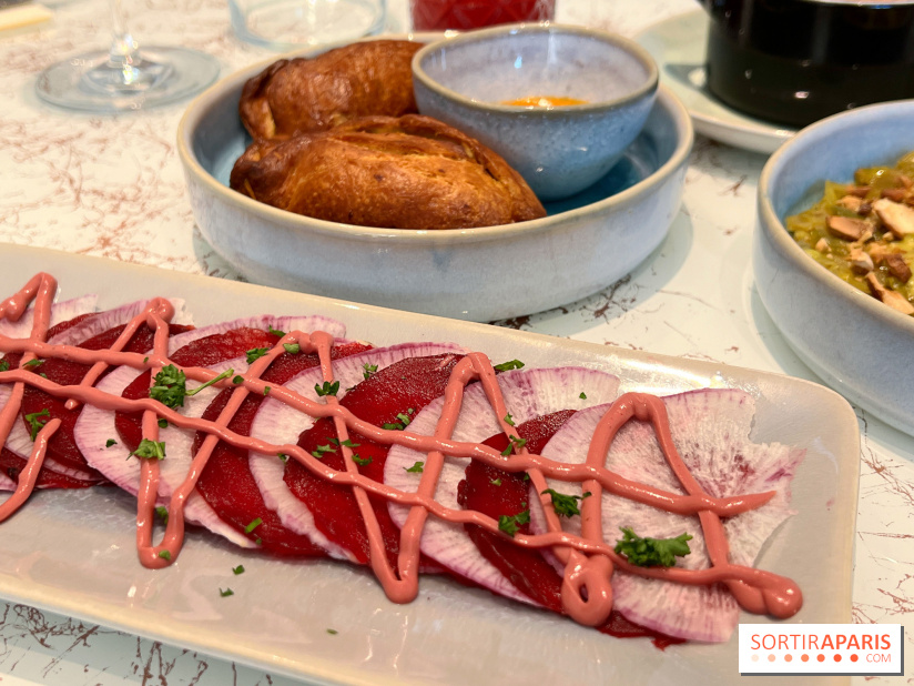 La Petite Expérience - Carpaccio betteraves et radis