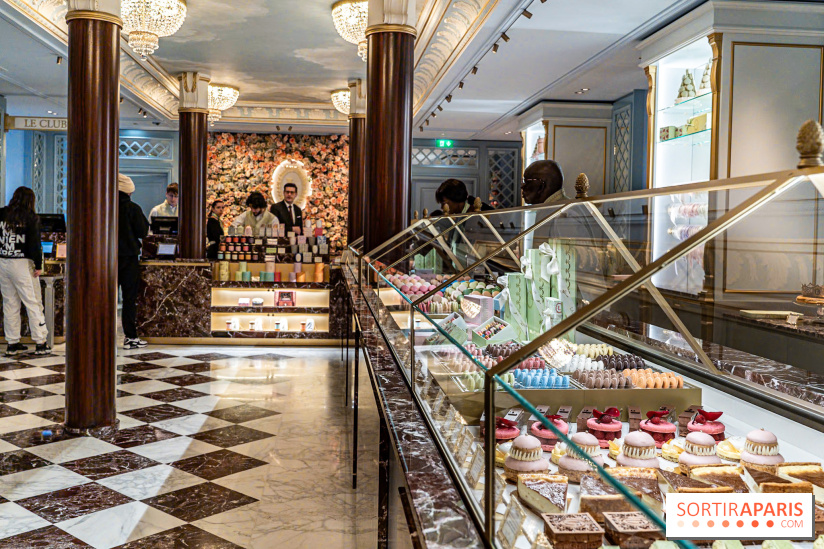 Ladurée Champs-Elysées transformé, découvrez son nouveau visages et ses différents espaces