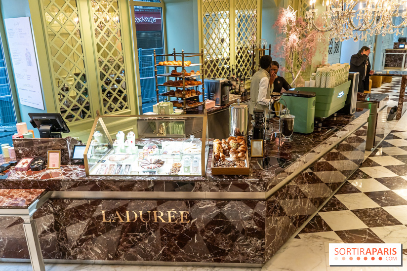 Ladurée Champs-Elysées transformé, découvrez son nouveau visages et ses différents espaces
