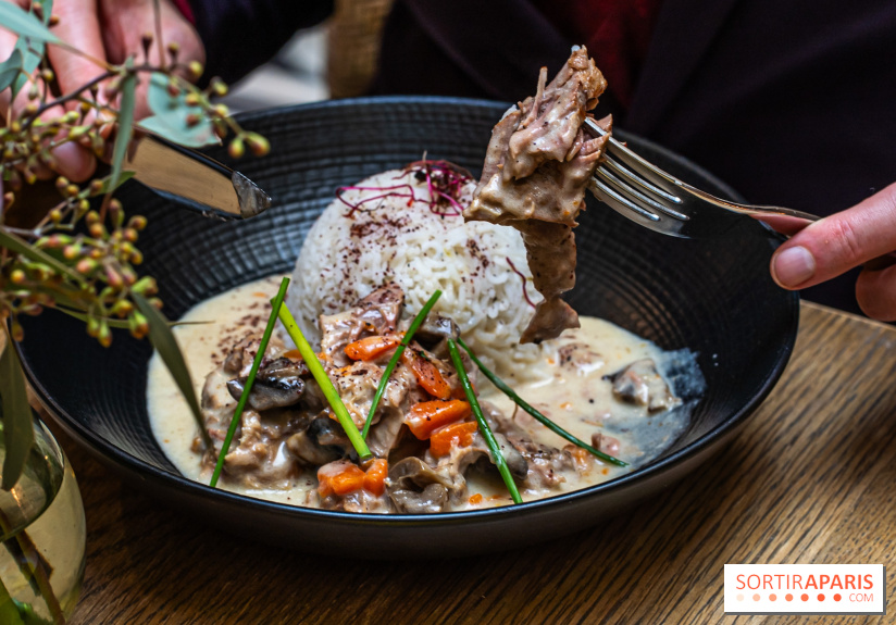 Les Chouettes restaurant - blanquette de veau