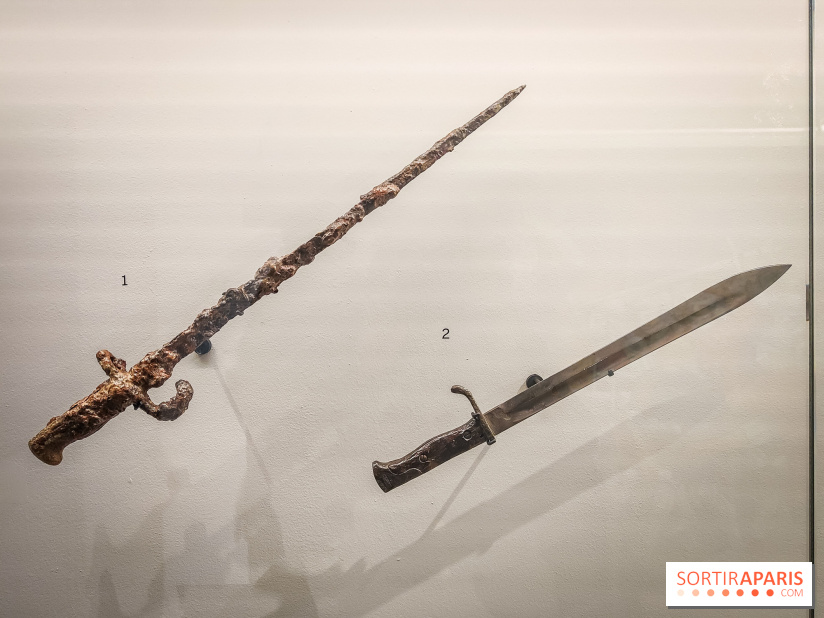 Dans la Seine : une expo de la Crypte archéologique dévoile les objets retrouvés dans la Seine  - IMG20240130101023