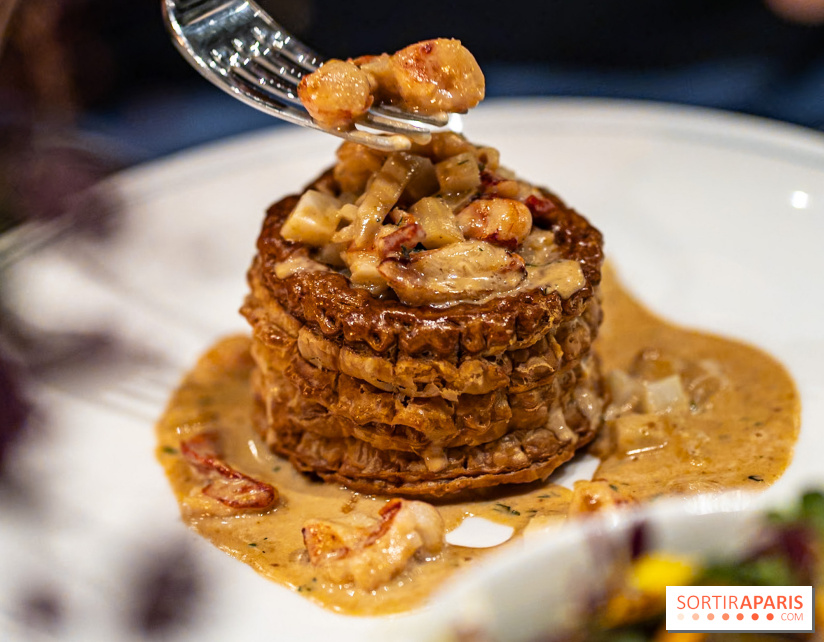 Marguerite 1606, restaurant du Domaine de la Reine Margot - bouchée marguerite - bouchée à la Reine