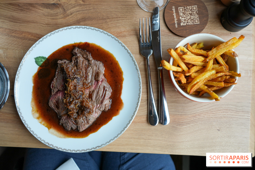 Tata Yoyo, restaurant des Bistrots Pas Parisiens à La Garenne-Colombes - Bavette Angus à l'échalote