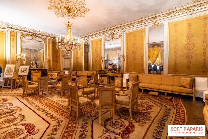 Les Petits Appartements du Château de Fontainebleau -  salon des dames d'honneur