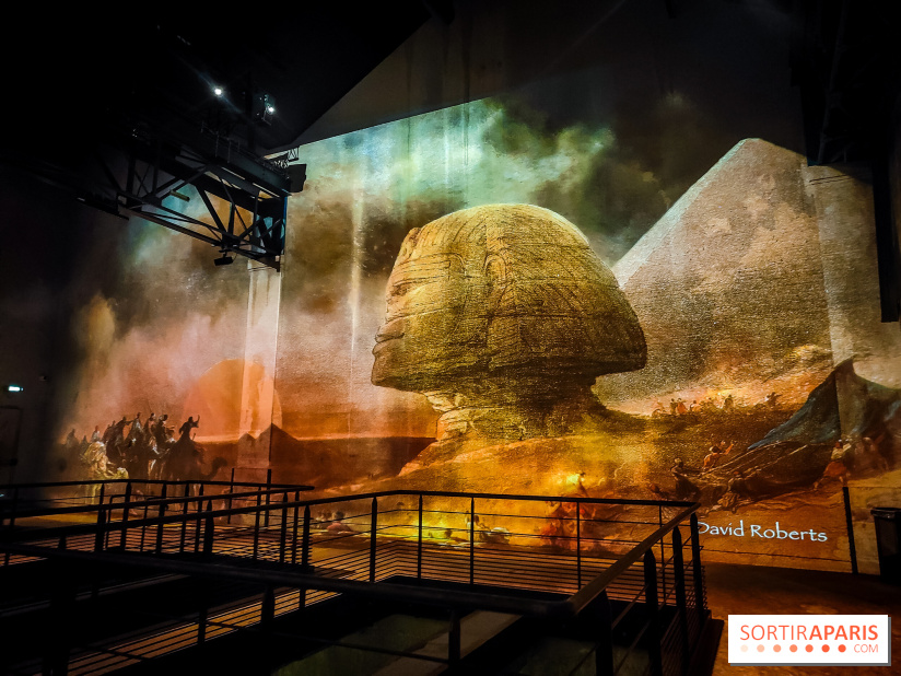 L'Egypte des Pharaons, de Khéops à Ramsès II : l'exposition immersive de l'Atelier des Lumières - IMG20240208094525