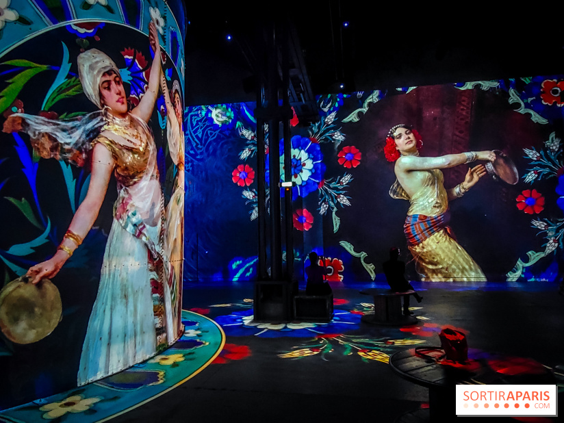 Les Orientalistes, l'exposition de l'Atelier des Lumières qui nous fait voyager en Orient - photos - IMG20240208102551