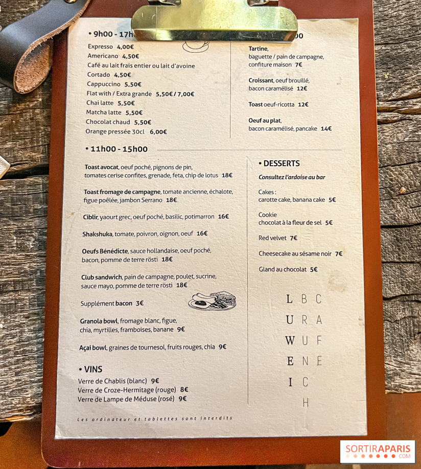 Luwei Brunch Café, coffee shop à Fontainebleau - IMG 6598