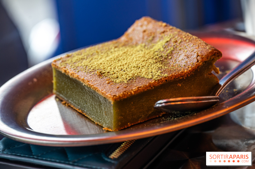 Sekitan, le restaurant street food de brochettes japonaises -  mochi brownie matcha