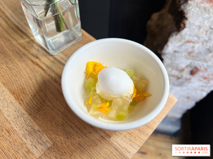 Korus - Pré-dessert pomme, mascarpone, cidre