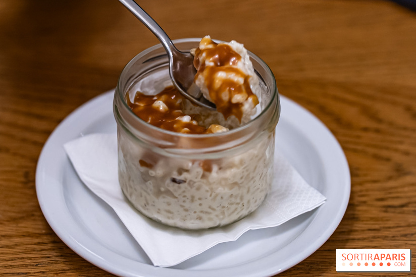 O Bout restaurant à Barbizon -  riz au lait