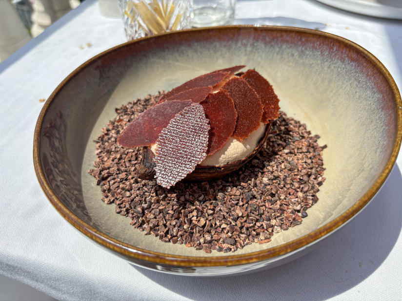 Edmond, l'excellent restaurant panoramique sur Le Jardin Perché, la terrasse du Terrass'Hotel