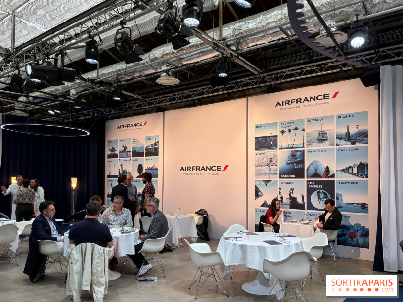 AirFrance dévoile son restaurant éphémère à l'occasion des JO de Paris 2024 au Palais de Tokyo 