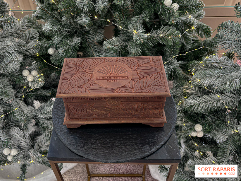 La Buche de Noel et les patisseries du Mandarin Oriental du chef patissier Julien Dugourd 