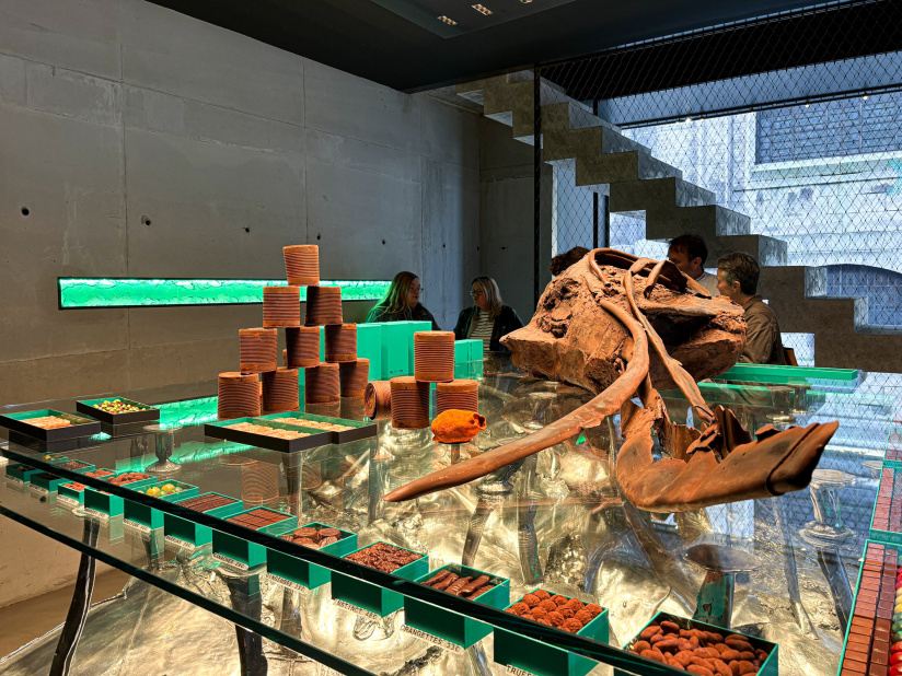 La Buche et les chocolats de Noël 2024 du MOF Patrick Roger