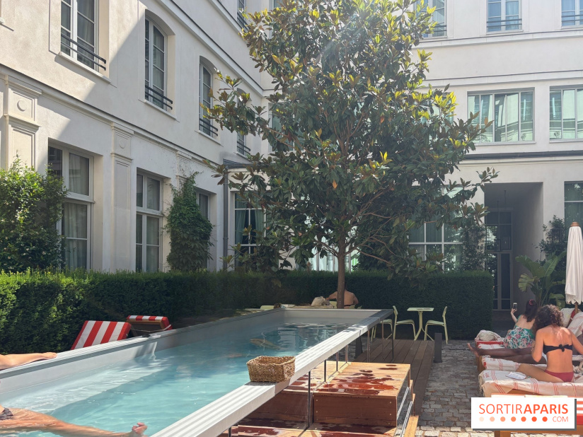 Une piscine éphémère s'installe au Hoxton Paris pour l'été