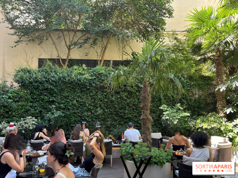 Un brunch chic et verdoyant à l’Hôtel Dame des Arts