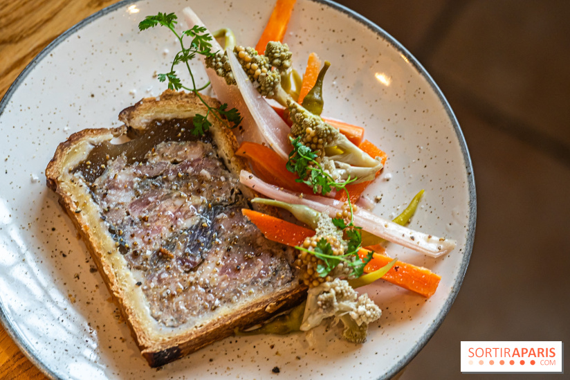 Le Brouard, le restaurant bistronomique de Saint-Maur-des-Faussés en Val-de-Marne - pâté en croûte