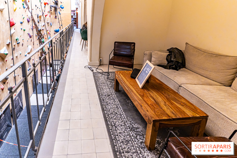 Climbing District Saint-Lazare, la salle d'escalade et espace coworking cachée dans une chapelle -  A7C8034