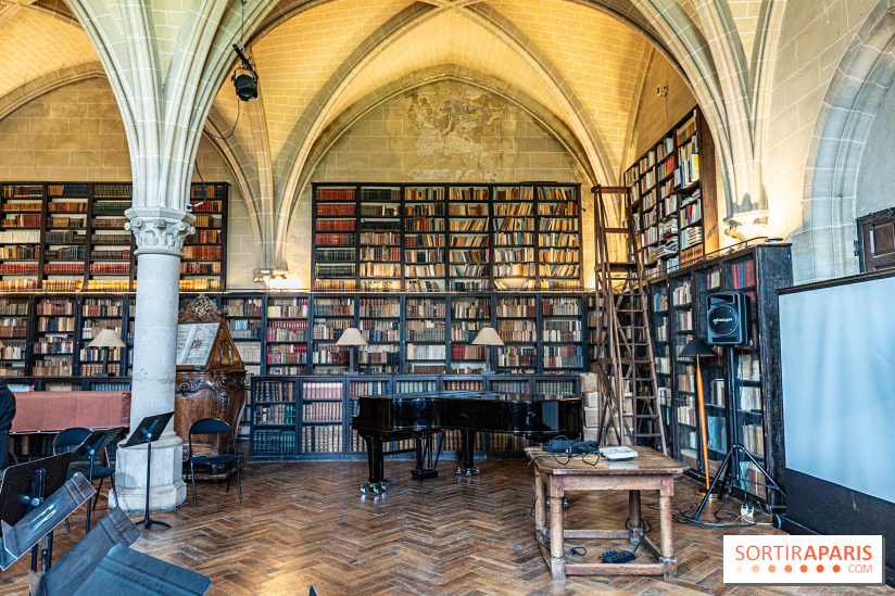 L'Abbaye de Royaumont - les photos - la bibliothèque