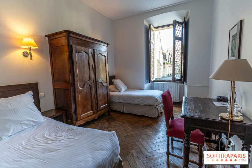 L'Abbaye de Royaumont - les photos - chambre hotel
