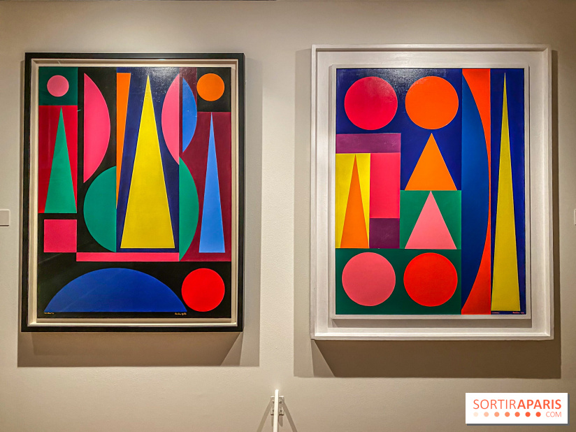 Exposition Auguste Herbin au Musée de Montmartre - IMG 5183