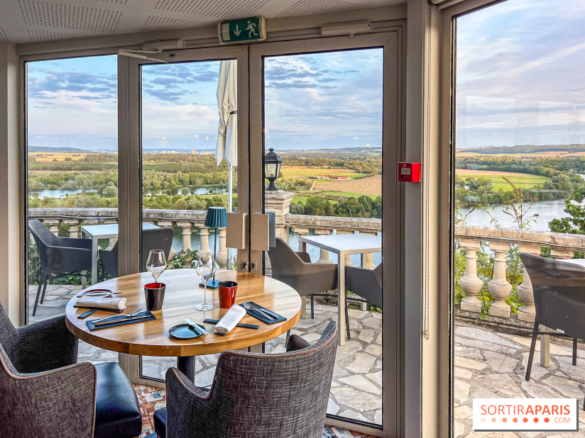 Le Panoramique, le restaurant étoilé des Yvelines à Rolleboise