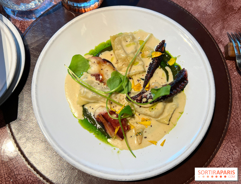 Nepita - Agnolotti oignon et poulpe