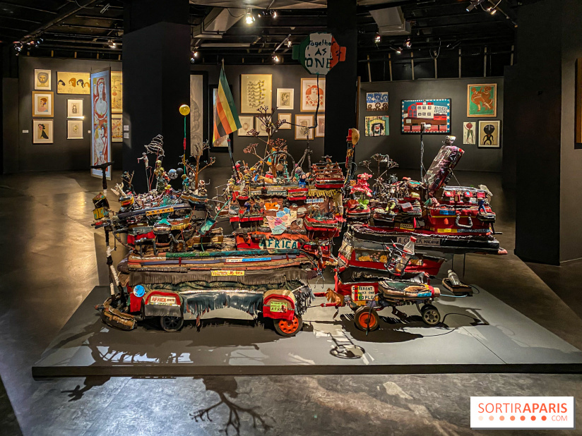 Art Singulier à la Halle Saint Pierre : découvrez l'exposition L'Esprit Singulier à Paris - IMG 5294