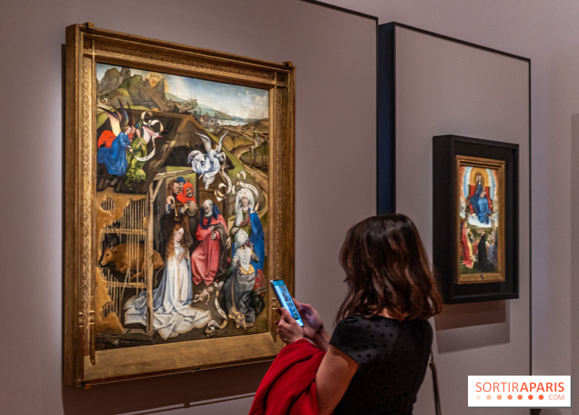 Exposition Revoir Van Eyck, La Vierge du chancelier Rolin au Musée du Louvre