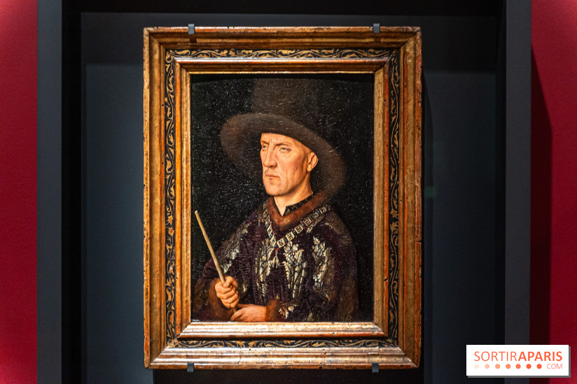 Exposition Revoir Van Eyck, La Vierge du chancelier Rolin au Musée du Louvre - Portrait de Baudoin de Lannoy