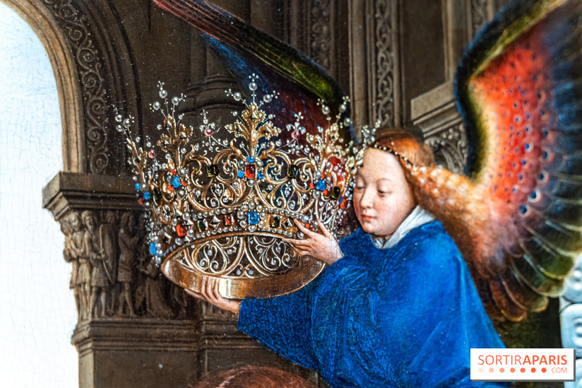 Exposition Revoir Van Eyck, La Vierge du chancelier Rolin au Musée du Louvre