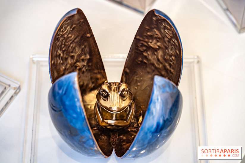 Oeuf Joyaux et chocolats de Pâques de Jade Génin 2024