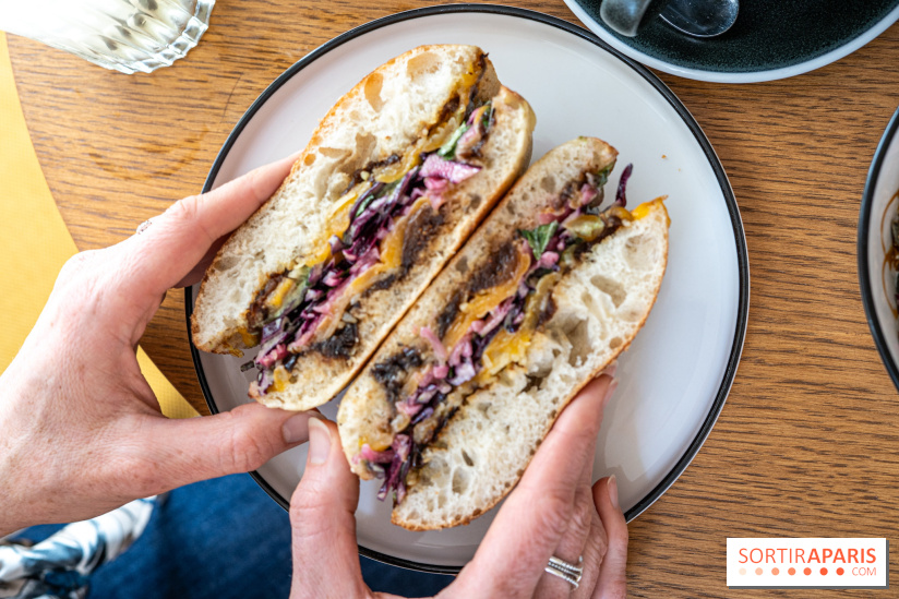 Trombone Coffee Shop Paris 20e - grilled cheese