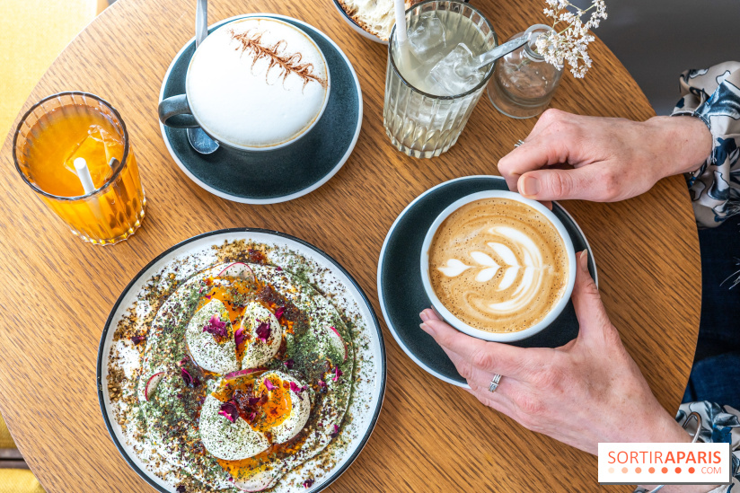 Trombone Coffee Shop Paris 20e - latte art