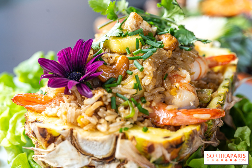 Didi Saigon, le restaurant vietnamien de Villiers sur Marne (94) -  riz sauté aux crevettes et ananas